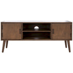 Meuble TV multimédia SAFAVIEH Maegan style milieu du siècle avec rangement - 120 cm (L) x 40 cm (P) x 51 cm (H)