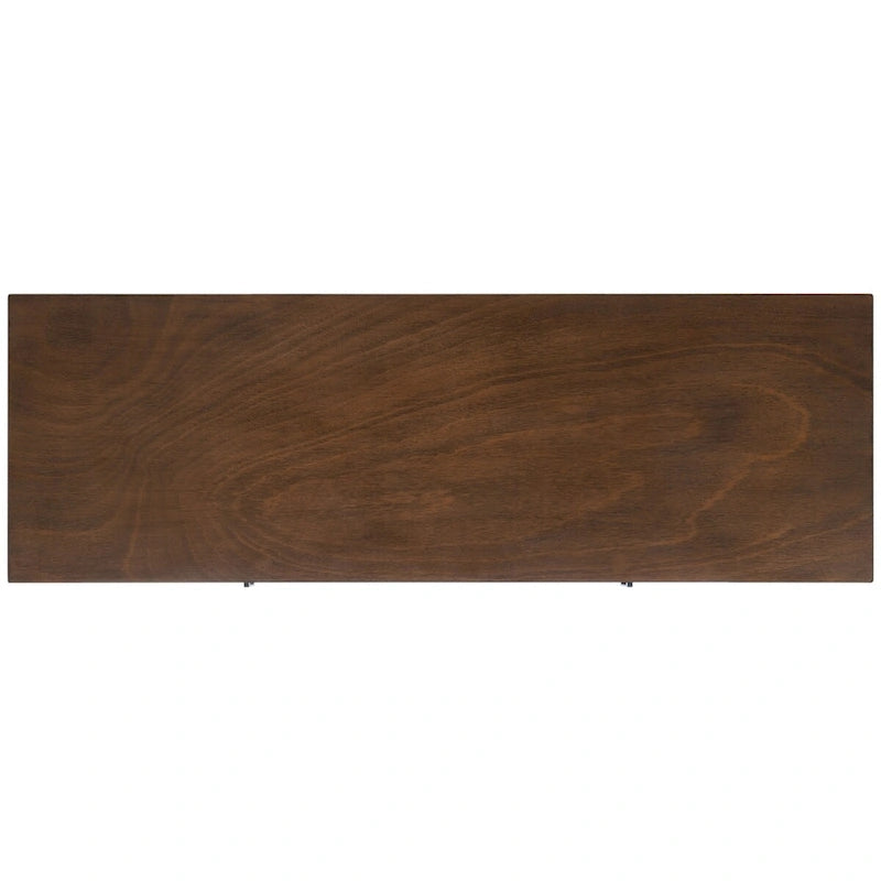 Meuble TV multimédia SAFAVIEH Maegan style milieu du siècle avec rangement - 120 cm (L) x 40 cm (P) x 51 cm (H)
