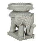 Table d'appoint SAFAVIEH Bilek avec rangement, finition naturelle - 63,5 x 44,5 x 54,6 cm (25 po L x 18 po P x 22 po H)