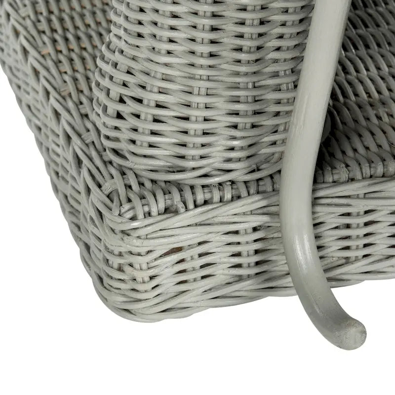 Table d'appoint SAFAVIEH Bilek avec rangement, finition naturelle - 63,5 x 44,5 x 54,6 cm (25 po L x 18 po P x 22 po H)