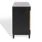 Buffet 4 portes SAFAVIEH Couture Nedime Banana Stem - 177 cm L x 46 cm P x 81 cm H - 178 cm L x 81 cm P x 46 cm H