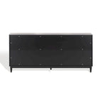 Buffet 4 portes SAFAVIEH Couture Nedime Banana Stem - 177 cm L x 46 cm P x 81 cm H - 178 cm L x 81 cm P x 46 cm H