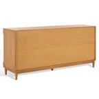 Buffet 4 portes SAFAVIEH Couture Nedime Banana Stem - 177 cm L x 46 cm P x 81 cm H - 178 cm L x 81 cm P x 46 cm H