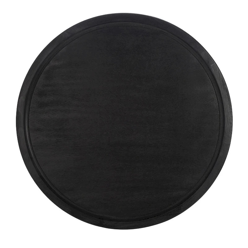 Table basse ronde à piédestal SAFAVIEH Lovey - Naturel - 71 cm (L) x 71 cm (P) x 41 cm (H)