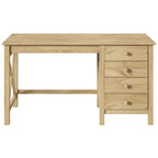 Coiffeuse en bois, grande coiffeuse Corona