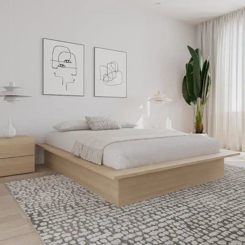 Cadre de lit plateforme Malibu