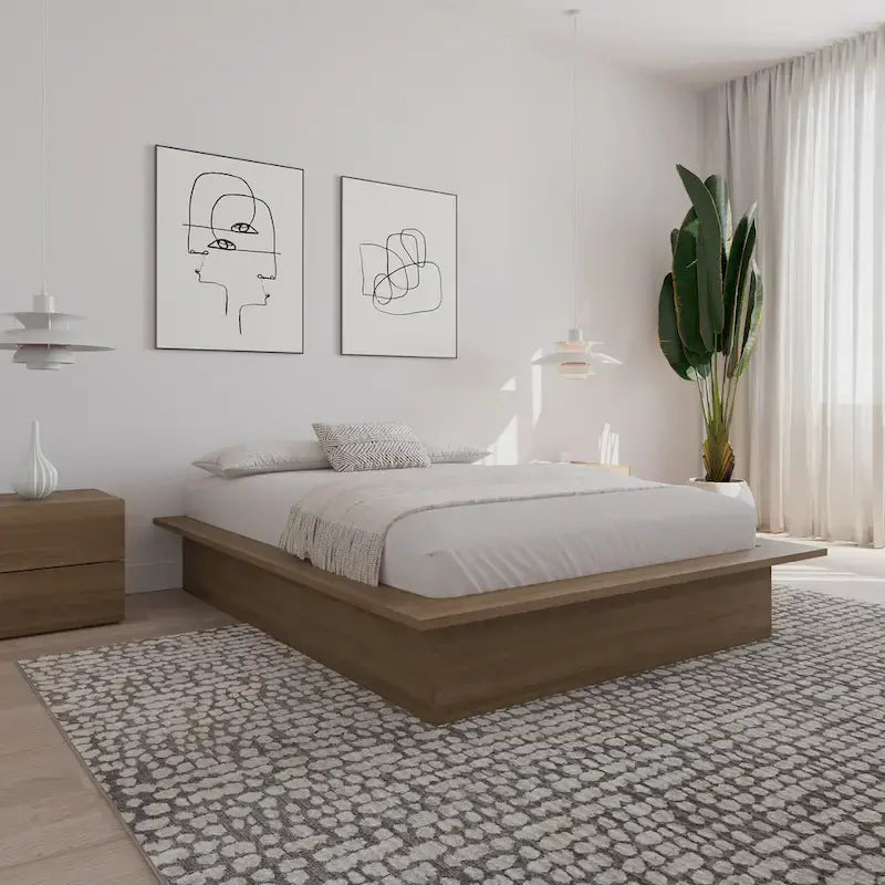 Cadre de lit plateforme Malibu