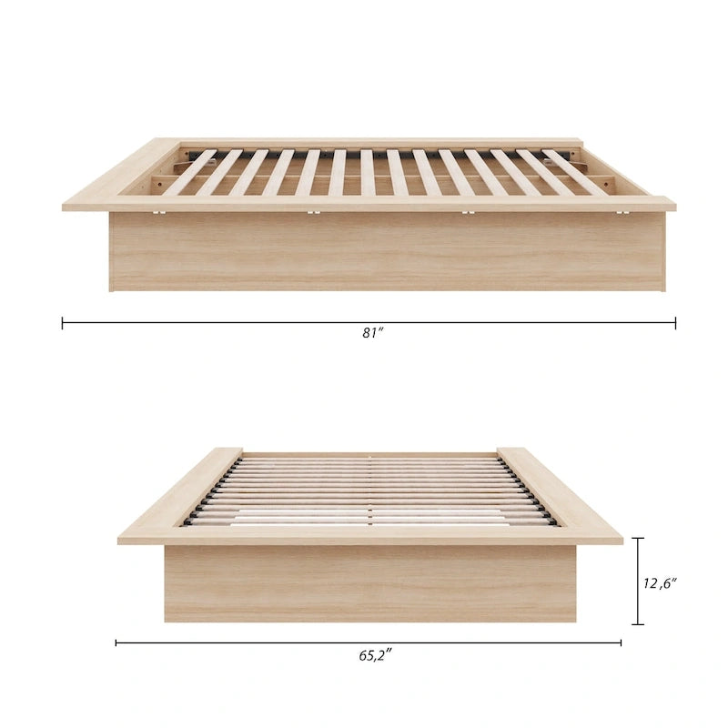 Cadre de lit plateforme Malibu