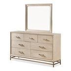 Ensemble de chambre à coucher 6 pièces en chêne massif Drayden de Furniture of America