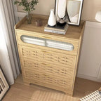 Commode de rangement polyvalente de style campagnard pour chambre à coucher