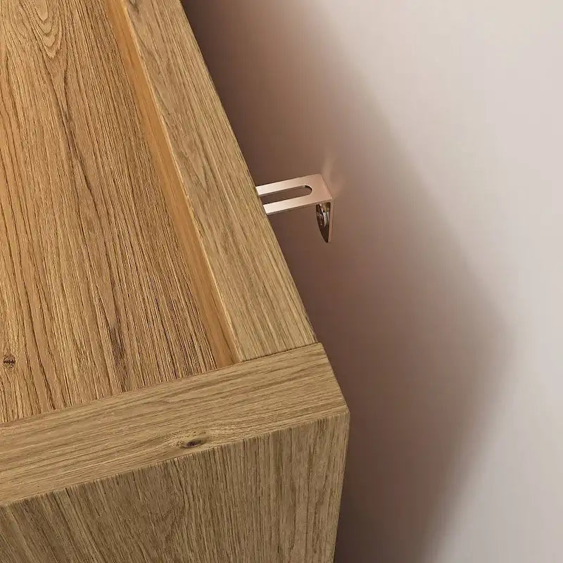 Commode de rangement polyvalente de style campagnard pour chambre à coucher
