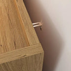 Commode de rangement polyvalente de style campagnard pour chambre à coucher