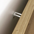 Commode de rangement polyvalente de style campagnard pour chambre à coucher