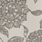 Ensemble de 2 fauteuils pivotants à 360 degrés Madison Park Betty en tissu flammé