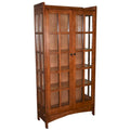 Vitrine/Bibliothèque Mission Oak - 39 po L - Non applicable
