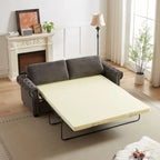 Canapé-lit convertible 2 en 1 en polyester de 83,8 pouces