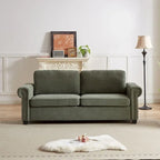 Canapé-lit convertible 2 en 1 en polyester de 83,8 pouces