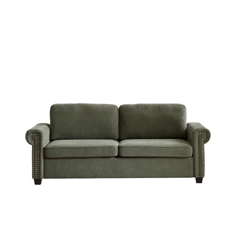 Canapé-lit convertible 2 en 1 en polyester de 83,8 pouces