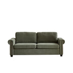 Canapé-lit convertible 2 en 1 en polyester de 83,8 pouces