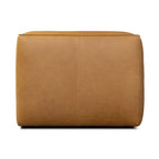 Canapé Poly &amp; Bark Capa 92 - Cuir italien pleine fleur véritable