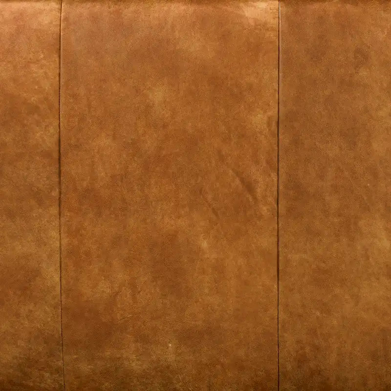 Canapé Poly &amp; Bark Capa 92 - Cuir italien pleine fleur véritable