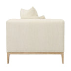 Canapé rembourré Dora 103, beige