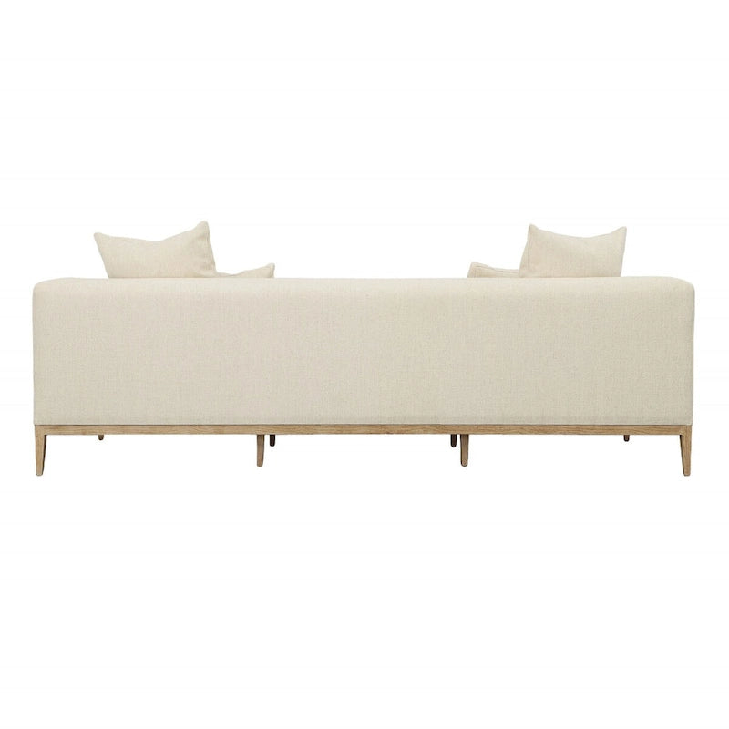 Canapé rembourré Dora 103, beige