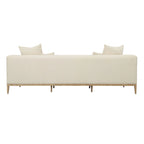 Canapé rembourré Dora 103, beige