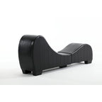 Canapé incurvé moderne en similicuir