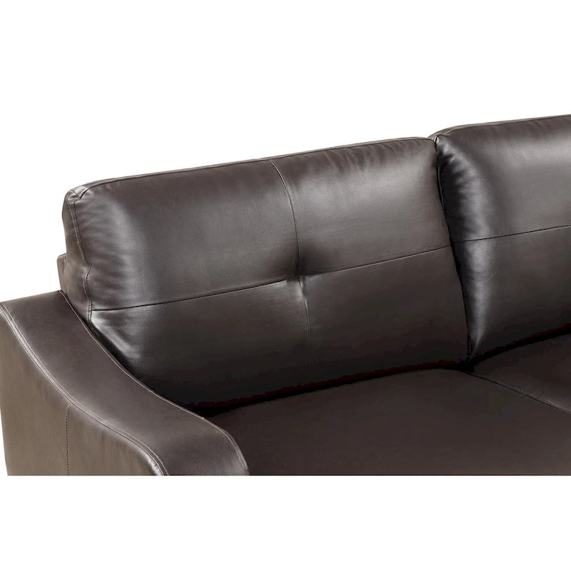 Canapé en tissu de style contemporain moderne pour appartement