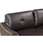 Canapé en tissu de style contemporain moderne pour appartement