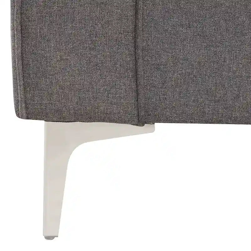 Canapé en tissu de style contemporain moderne pour appartement