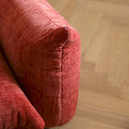 Canapé 3 places moderne et confortable, canapé d'angle en chenille 3 places modulable avec coussins épais