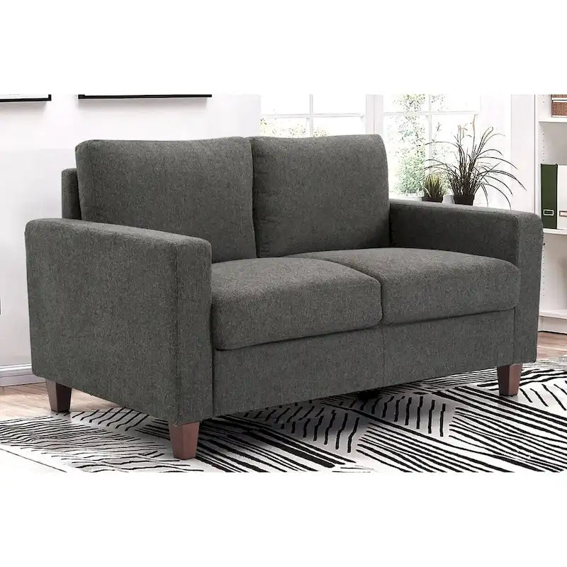 55 In Transitional Upholstered Living Room Loveseat