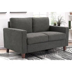 55 In Transitional Upholstered Living Room Loveseat