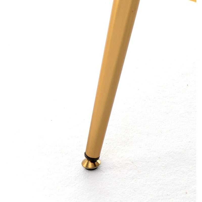 Fauteuil d'appoint rembourré à oreilles de style Mid-Century