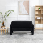 Canapé SEYNAR Mid-Century Modern Boucle 51 en bois massif incurvé