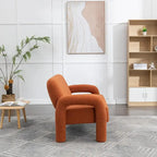 Canapé SEYNAR Mid-Century Modern Boucle 51 en bois massif incurvé