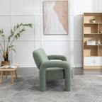 Canapé SEYNAR Mid-Century Modern Boucle 51 en bois massif incurvé