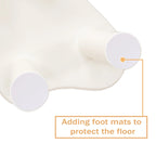 Table basse noire en forme de nuage de 40 pouces pour salon