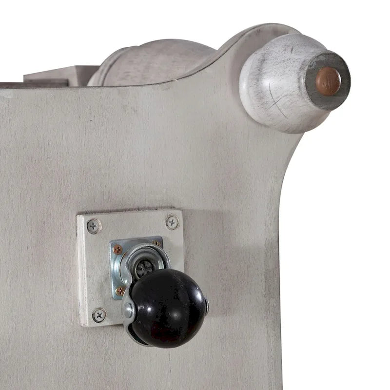 Ensemble de table basse 3 pièces Ocean Isle, blanc antique et pin vieilli