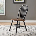 Ensemble de table sur pied 3 pièces Carolina Crossing Antique Honey Black