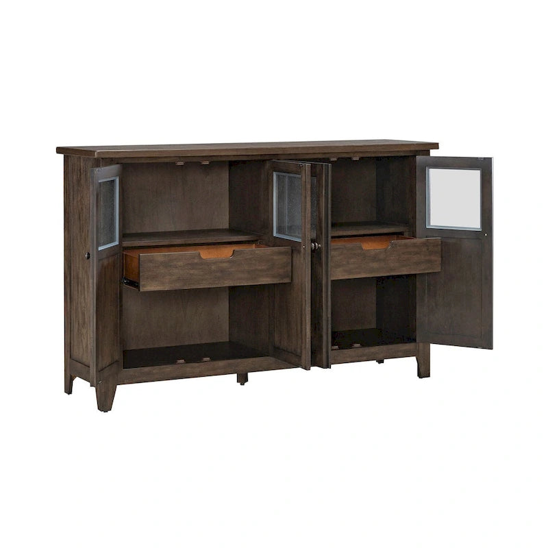 Buffet rustique brun Midland Falls 66 pouces