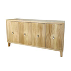 Meuble d'appoint, meuble de rangement à 4 portes, buffet de salle à manger