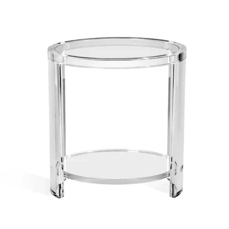 Justin Modern Acrylic Side Table