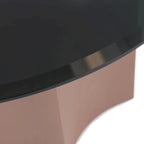 Table basse ronde moderne Modrest Ingram