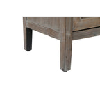 Buffet d'appoint à 4 portes en bois sergé