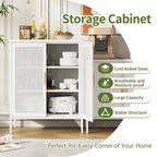 Armoire de rangement métallique à 2 portes et 2 étagères réglables, armoire de rangement de garage verrouillable en acier, classeur métallique
