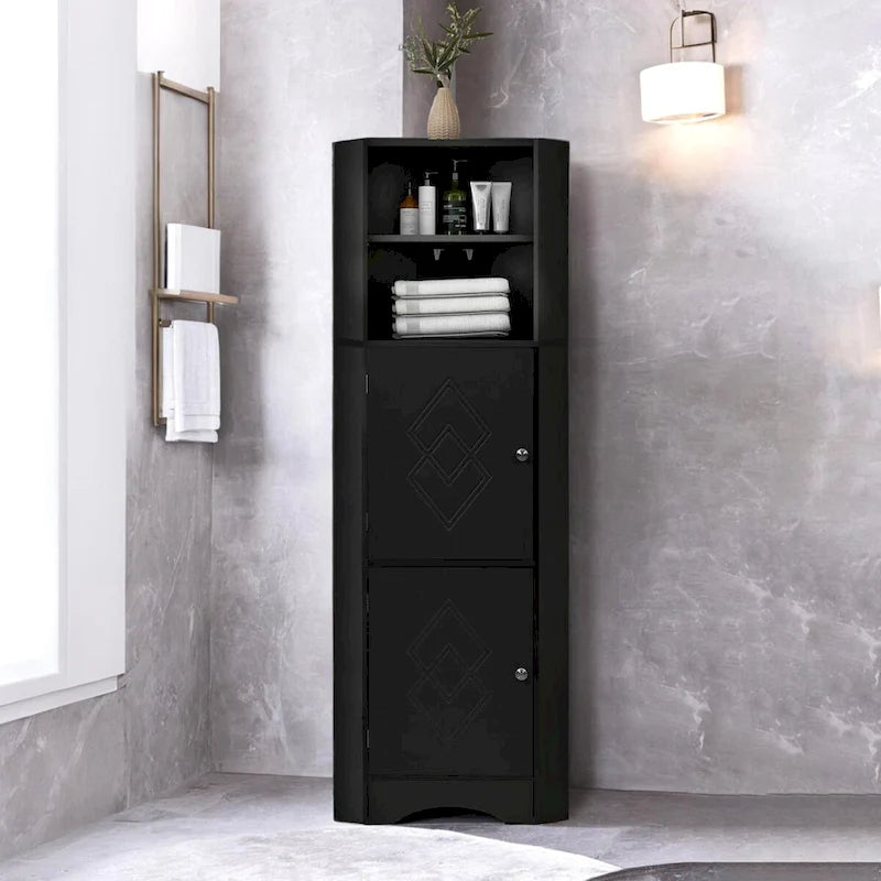 Meuble d'angle de salle de bain