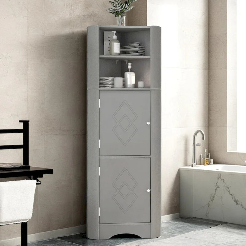 Meuble d'angle de salle de bain